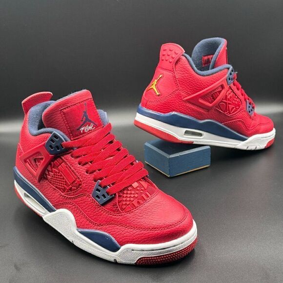 Air Jordan 4 Retro GS 'FIBA' - Picture 1 of 11
